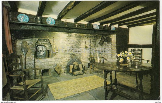 Stratford-Upon-Avon - The Kitchen - Anne Hathaway' s Cottage - KSP 211 - United Kingdom - England - used - JH Postcards