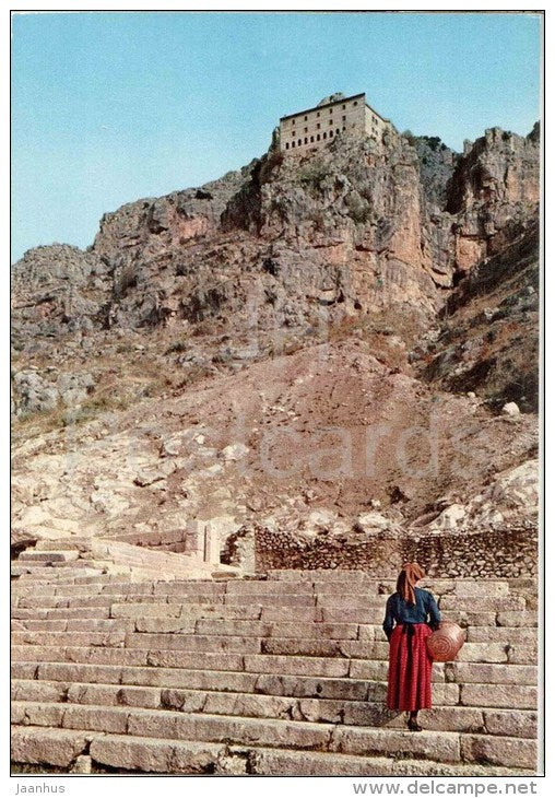 Tempio di Ercole Curino ed Eremo di Celestino V - temple - Sulmona - Abruzzo - 7 - Italia - Italy - unused - JH Postcards