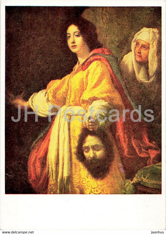 painting by Cristofano Allori - Judith - Italian art - Germany - unused - JH Postcards