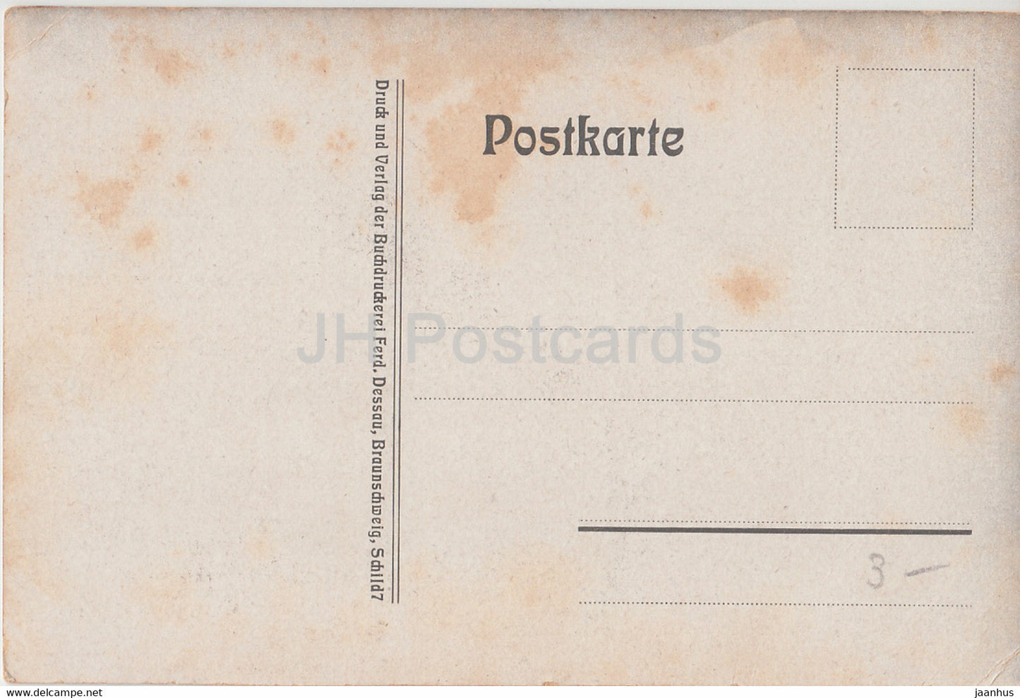 Mutter und Kind - Ferd Dessau - old postcard - Germany - unused