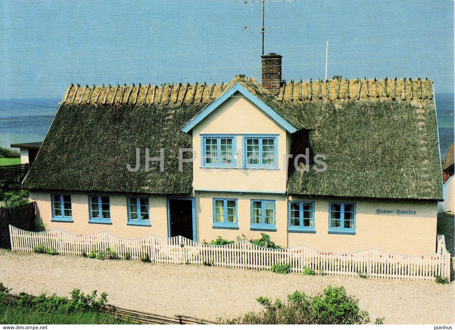 Old house from Tisvildeleje - Denmark - unused - JH Postcards