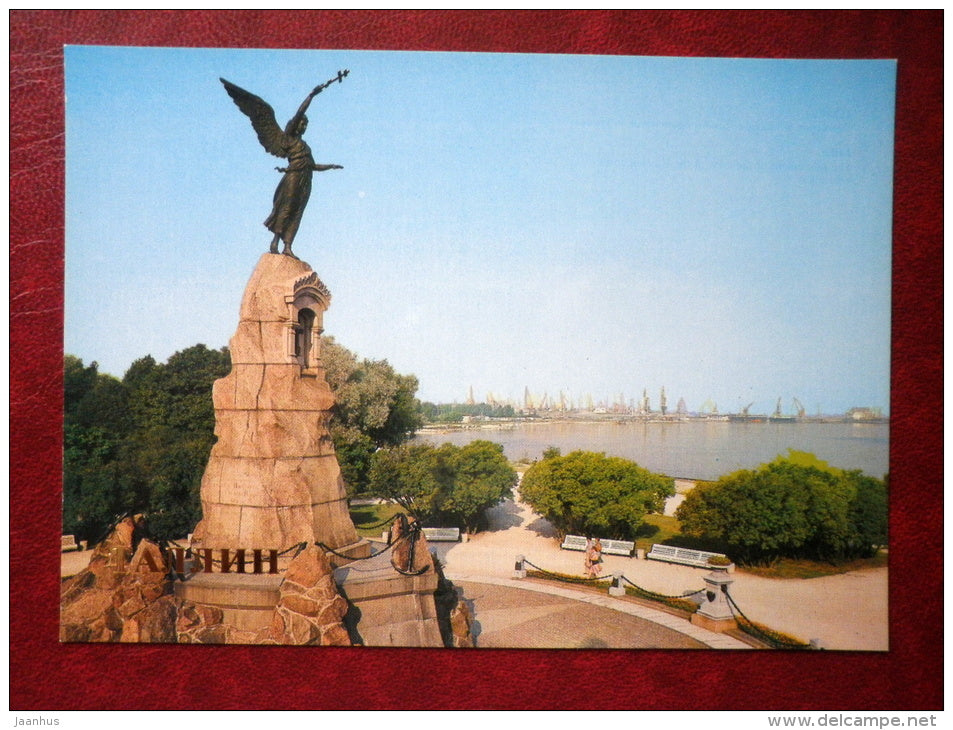 Rusalka monument - Tallinn - 1984 - Estonia USSR - unused - JH Postcards