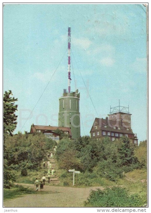 Grosser Inselsberg - Germany - 1965 gelaufen - JH Postcards