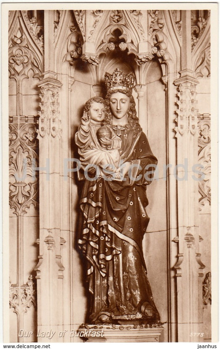 Our Lady of Buckfast - 5775 - United Kingdom - England - unused - JH Postcards