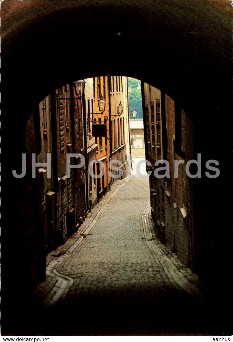 Stockholm - Gamla Sta'n - Stora Hopargrand - Old Town - Sweden - unused - JH Postcards