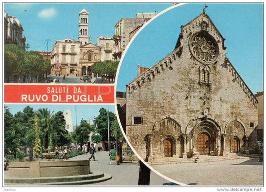 cathedral - Saluti da Ruvo di Puglia - Bari - Puglia - 31 - Italia - Italy - unused - JH Postcards