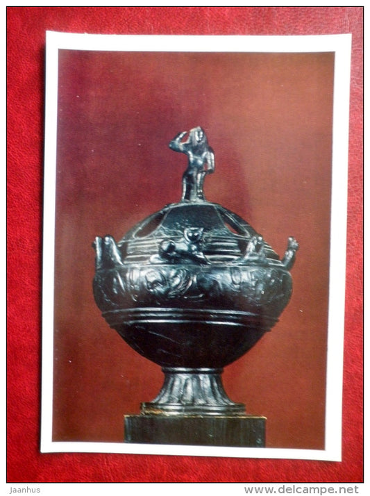 Bucchero censer , 6th century BC - Etruscan Art - Antique - 1973 - Russia USSR - unused - JH Postcards