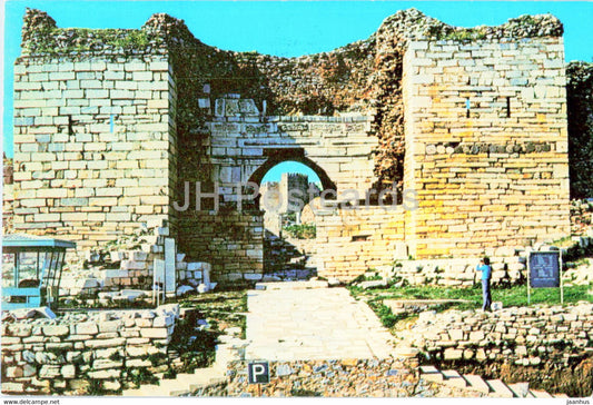 Ephesus - Byzantine Gateway - ancient world - Photo - Turkey - unused - JH Postcards