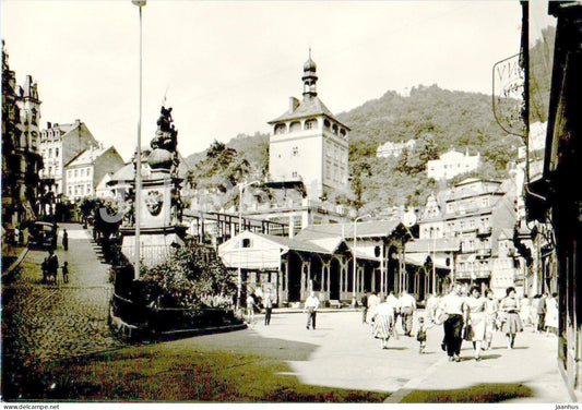 Karlovy Vary - Trzni kolonada - The Market Colonnade - Czech Republic - Czechoslovakia - unused - JH Postcards