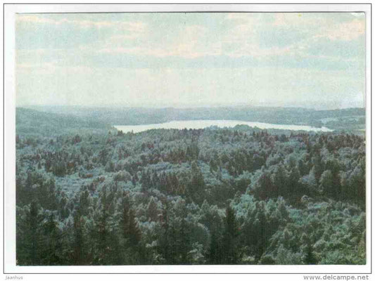 View from Gaizinkalns - Latvian views - Latvia USSR - unused - JH Postcards