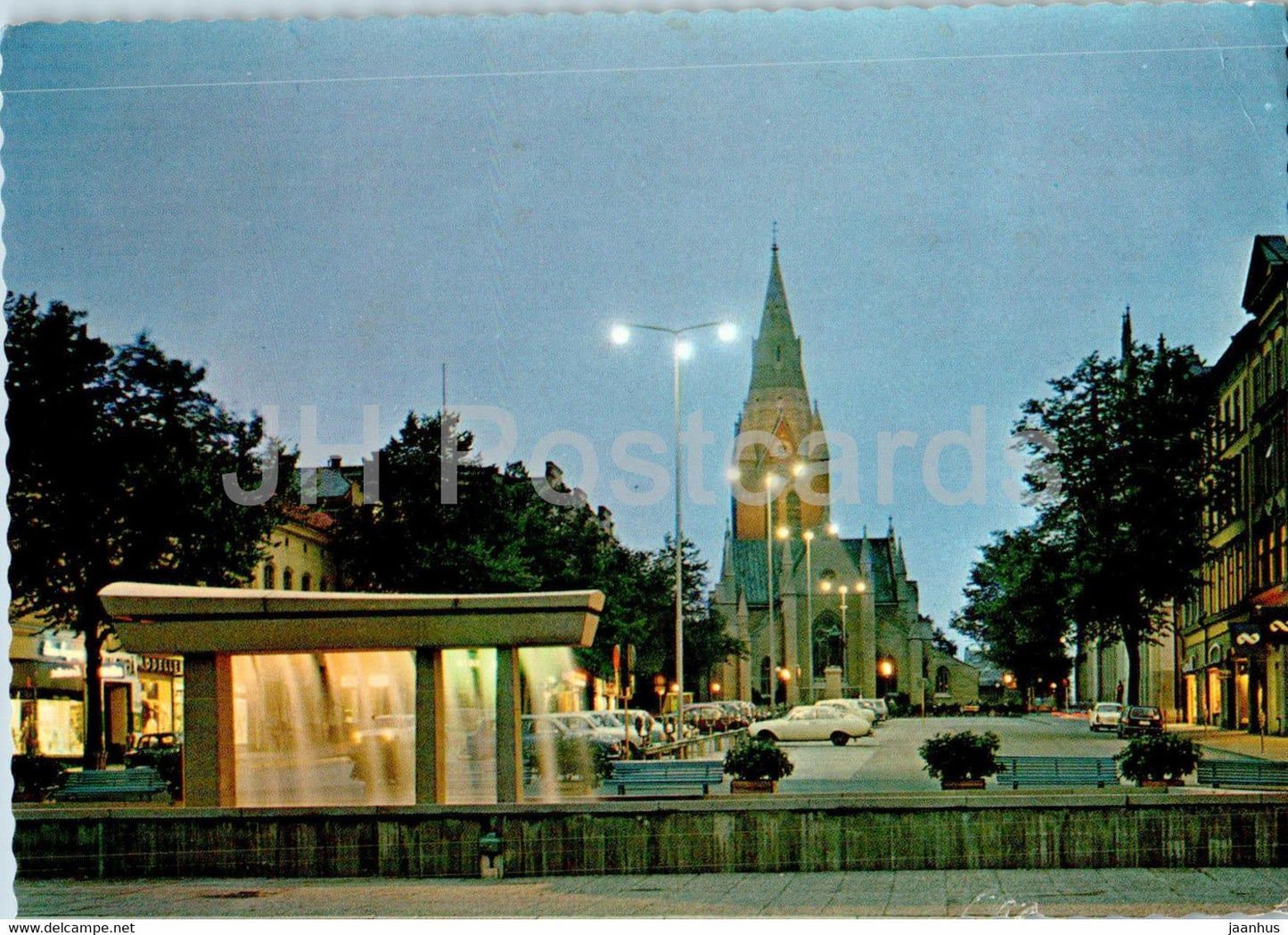 Orebro - Stortorget - 1973 - Sweden - used - JH Postcards