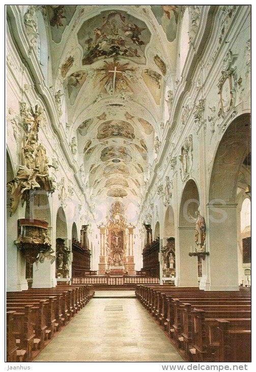 Stadtpfarrkirche Ochsenhausen - Ehemalige Klosterkirche - church - 12 627 - Germany - nicht gelaufen - JH Postcards