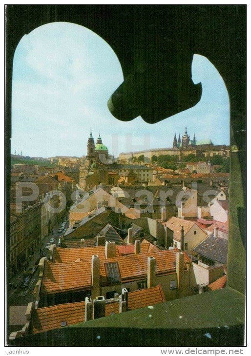 Vitus Cathedral - gothich architecture - Praha - Prague - Czechoslovakia - Czech - unused - JH Postcards