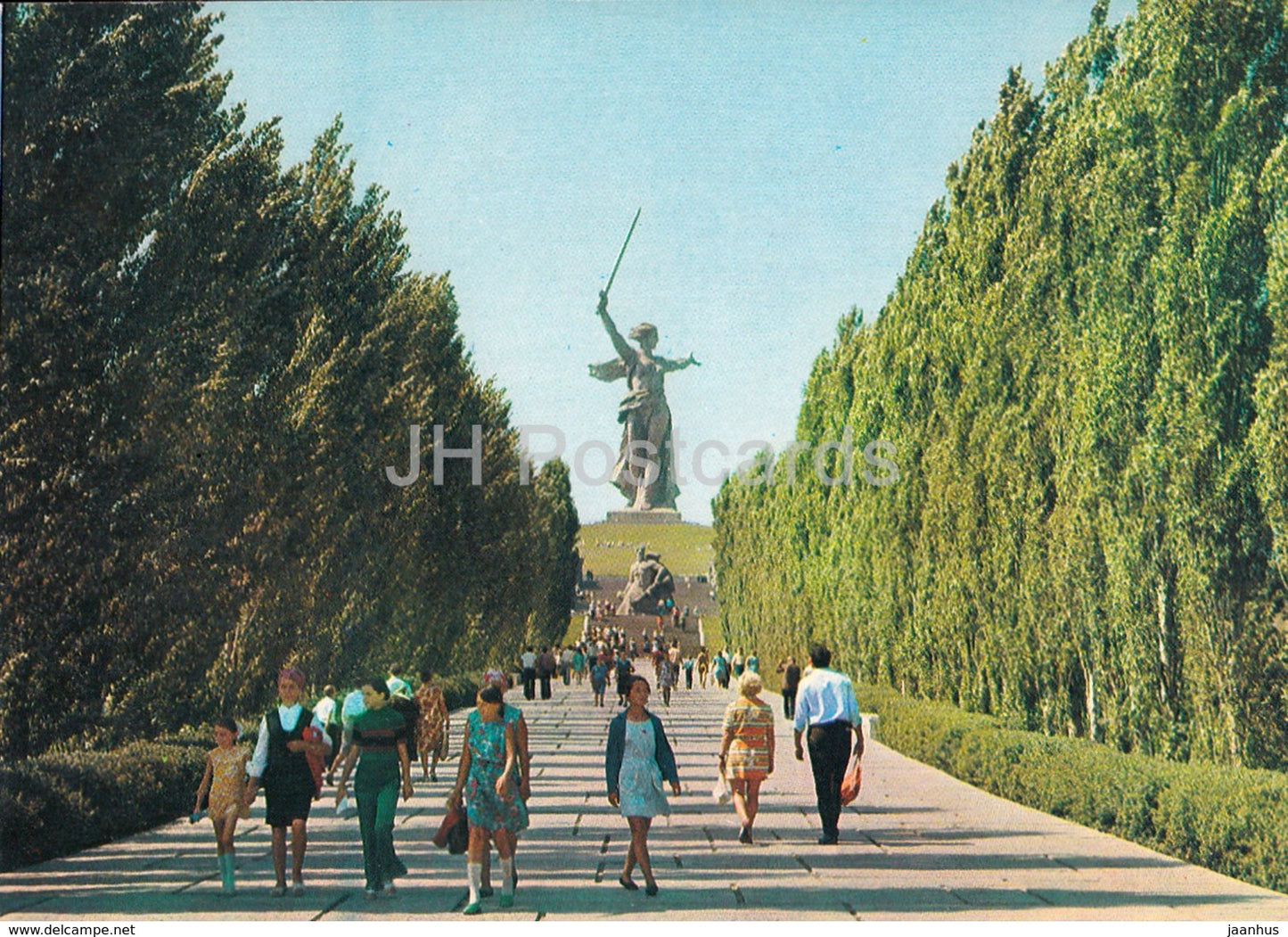 Volgograd - Mamayev Kurgan - 1981 - Russia USSR - unused - JH Postcards