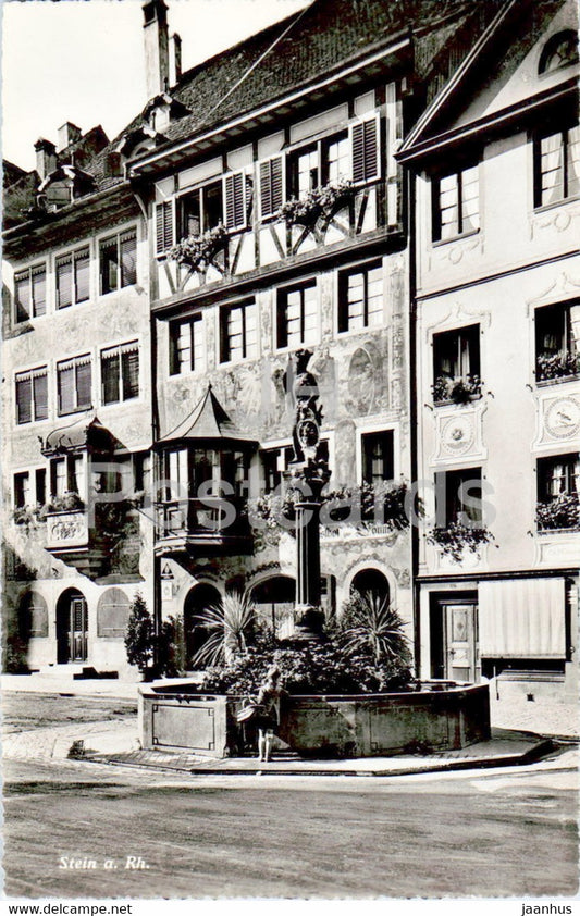 Stein a Rh - 1557 - 1949 - old postcard - Switzerland - used - JH Postcards