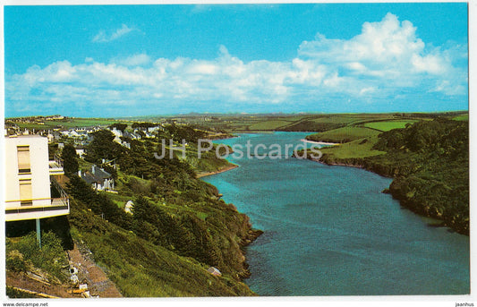 Newquay - river Gannel - PT209 - 1985 - United Kingdom - England - used - JH Postcards