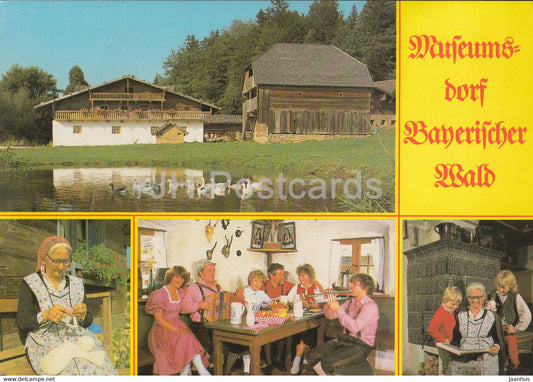 Museumsdorf Bayerischer Wald - Tittling Passau - 1986 - Germany - used - JH Postcards