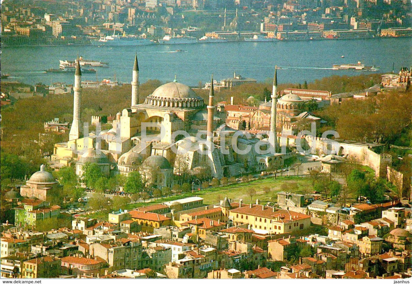 Istanbul - St Sophia Museum - 1989 - Turkey - used - JH Postcards