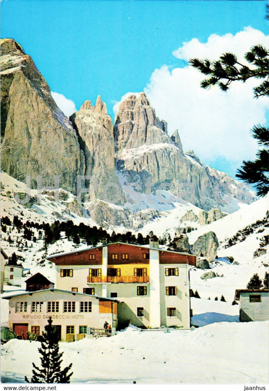 Gruppo del Catinaccio - Gardeccia - Rifugio Gardeccia Hutte - Torri del Vajolet - Italy - unused - JH Postcards
