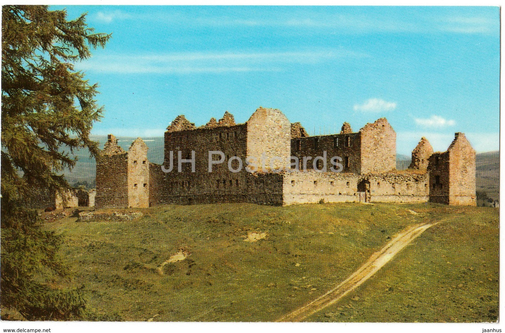 Kingussie - Ruthven Barracks - A former Garrison of Jacobean Times - 1970 - United Kingdom - Scotland - used - JH Postcards