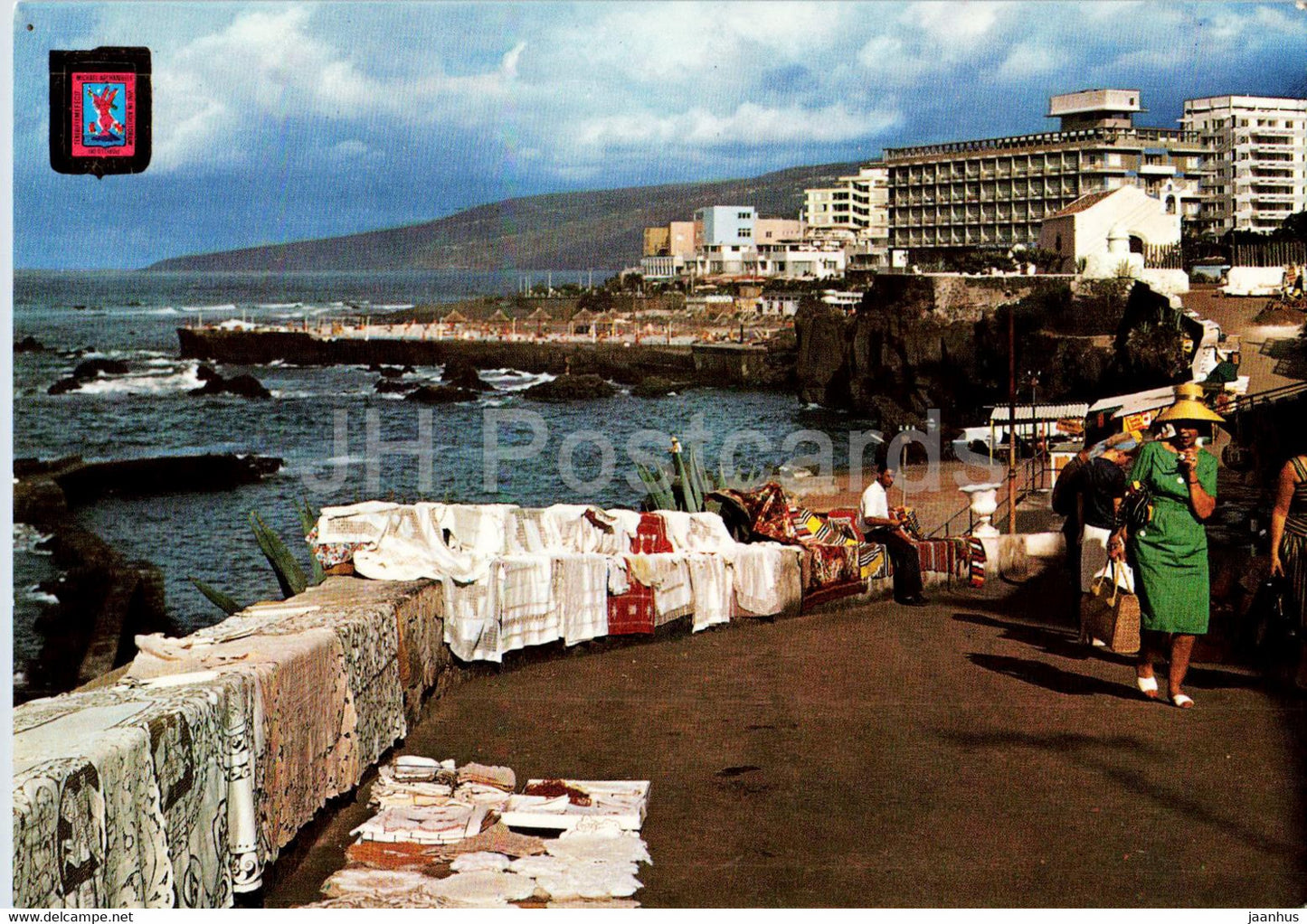 Puerto de La Cruz - Trabajo de Artesania Canaria - Artesania Canaria Work - Tenerife - 72 - Spain - unused - JH Postcards