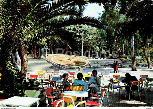 Santa Cruz - Parque Municipal - Reloj de Flores - Municipal Park - Floral Clok - Tenerife - Spain - unused - JH Postcards