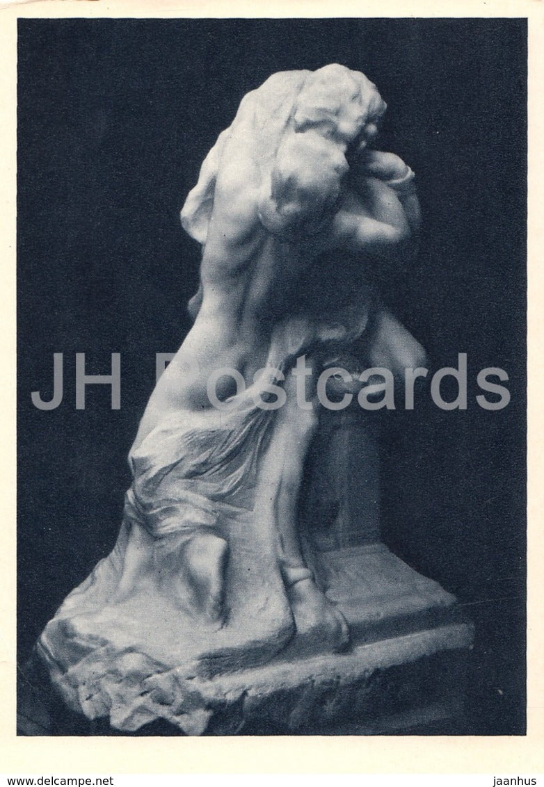 sculpture by Auguste Rodin - Romeo and Julia - French art - 1963 - Russia USSR - unused - JH Postcards