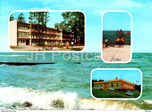 Nad Baltykiem - Baltic Sea - Mielno - Chlopy - Sianozety - 25 - Poland - unused - JH Postcards