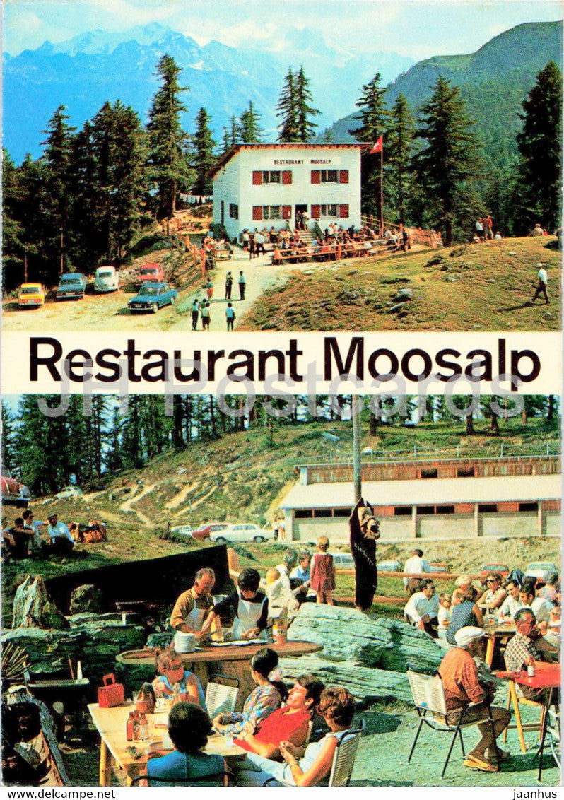 Restaurant Moosalp - Switzerland - unused - JH Postcards