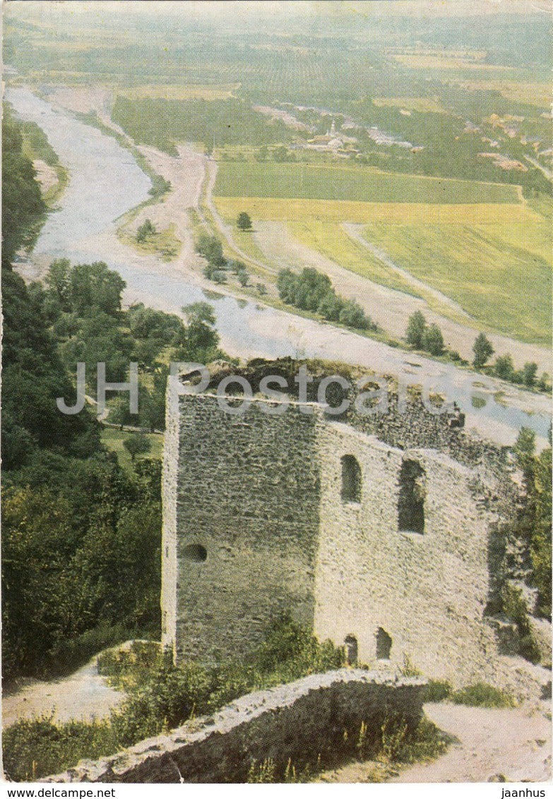 Nevytske Castle - Zakarpattia - postal stationery - 1972 - Ukraine USSR - used - JH Postcards