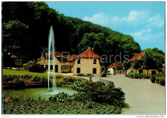 Luftkurort Bensheim-Auerbach - Im Staatspark Fürstenlager - Germany - 1991 gelaufen - JH Postcards