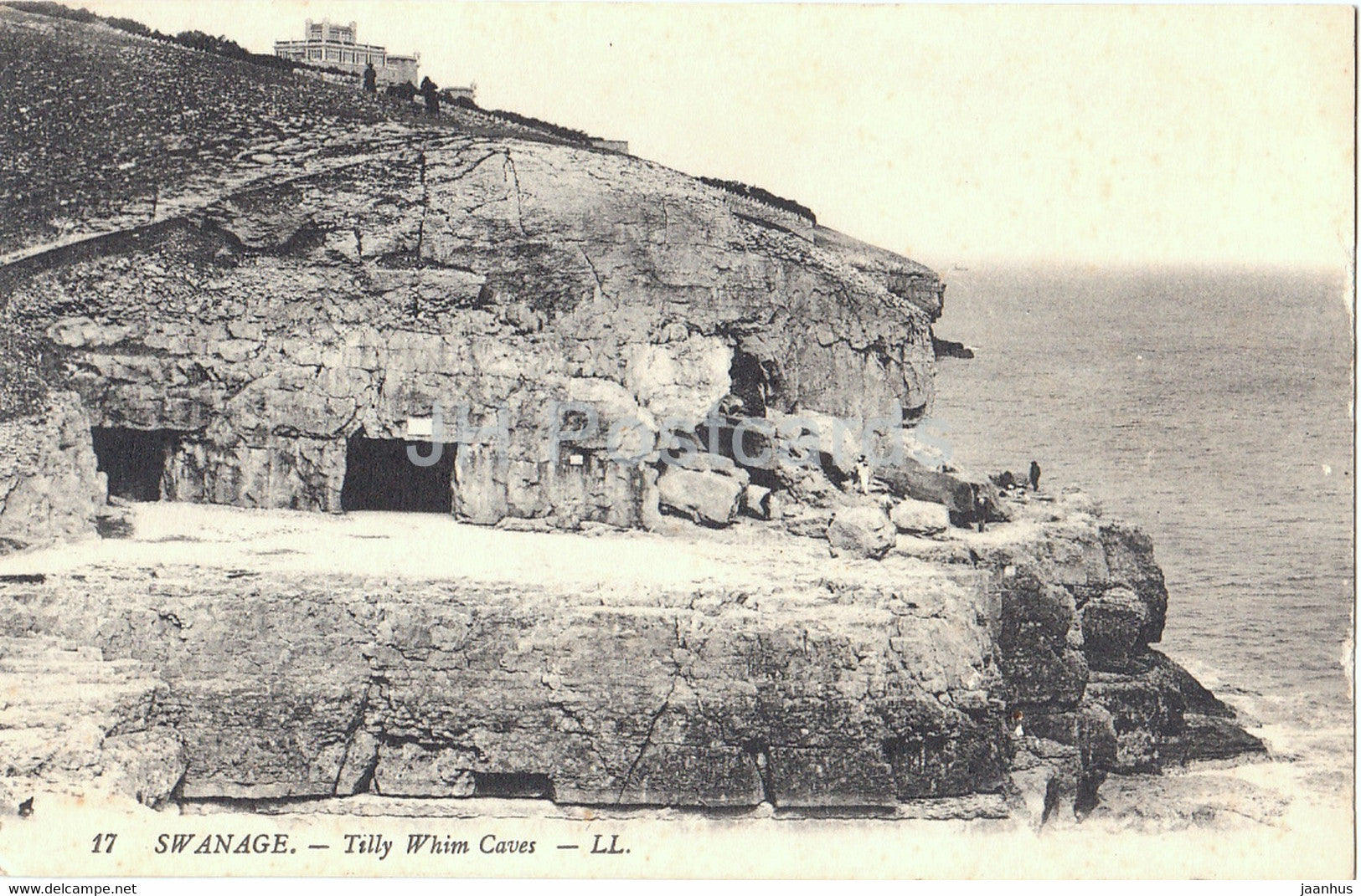 Swanage - Tilly Whim Caves - 17 - old postcard - England - United Kingdom - unused - JH Postcards