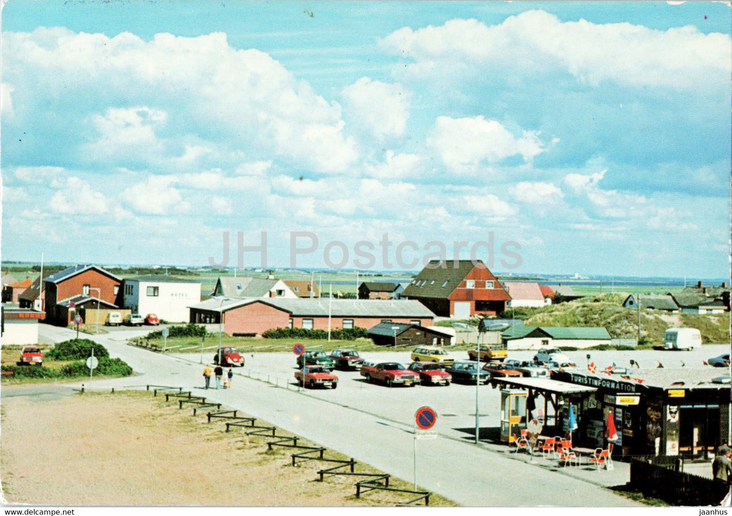 Sondervig - car - 1987 - Denmark - used - JH Postcards