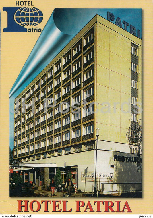 Czestochowa - hotel Patria - Poland - used - JH Postcards