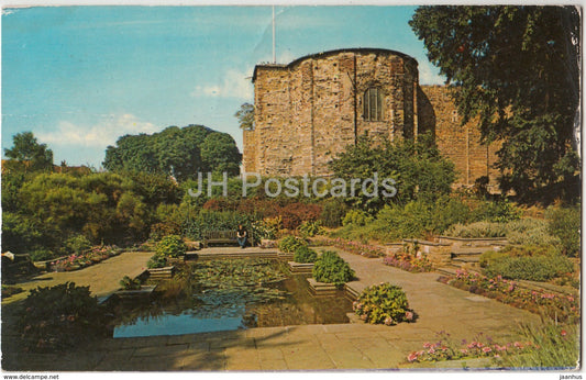 Colchester - Lily Pond and Castle - PT8470 - 1973 - United Kingdom - England - used - JH Postcards