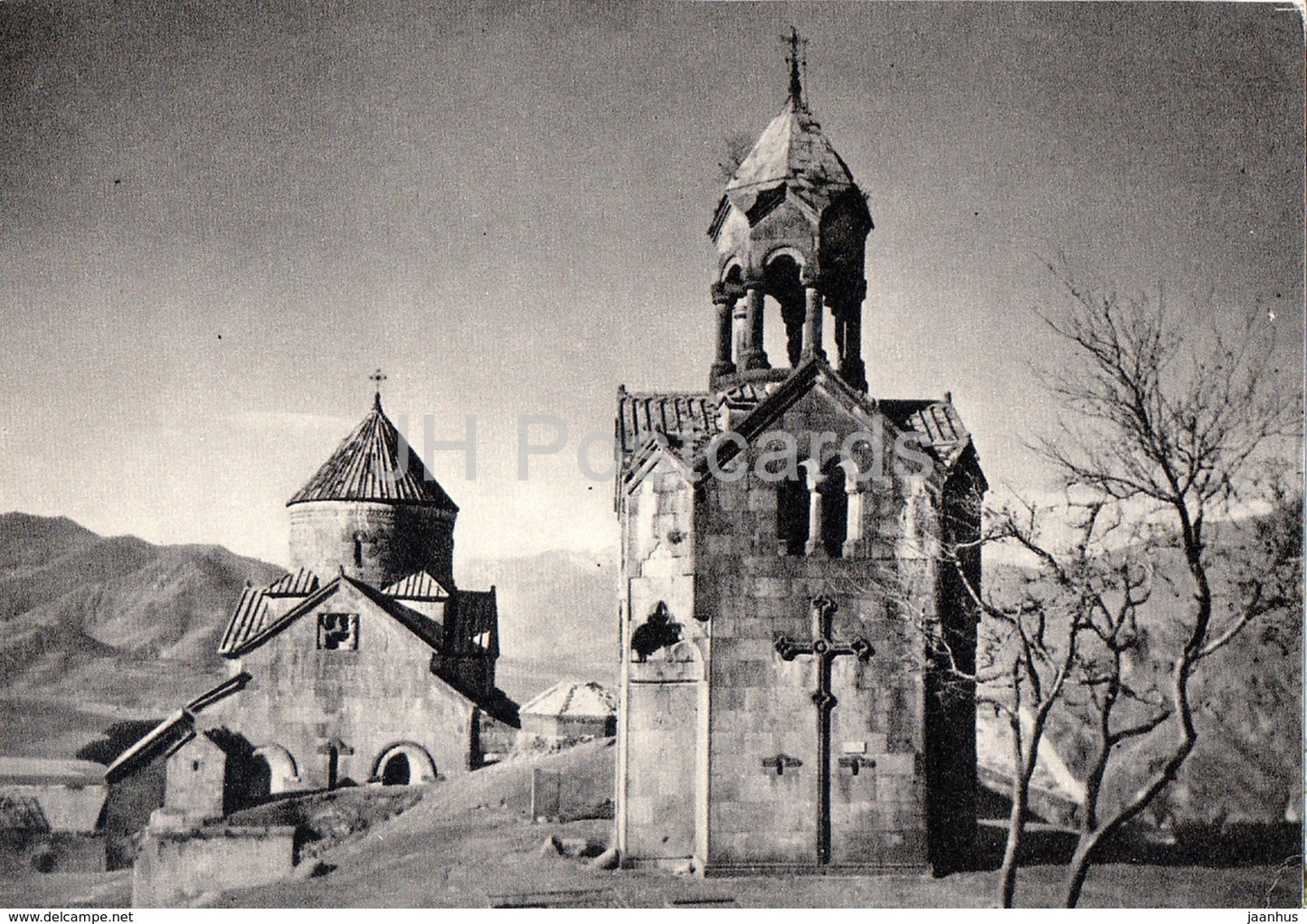 Haghpat Monastery - General View - Architecture in Armenia - 1966 - Armenia USSR - unused - JH Postcards