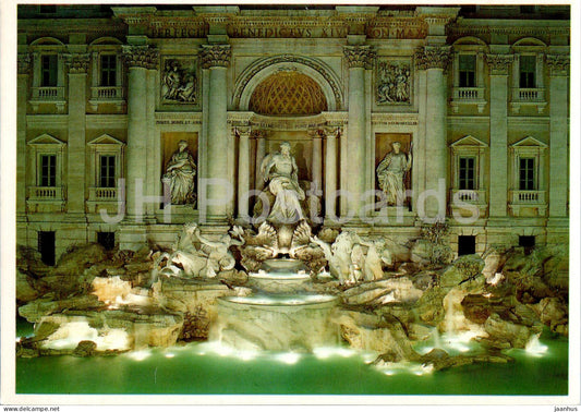 Roma - Rome - Fontana di Trevi - Trevi fountain - 2 - Italy - unused - JH Postcards