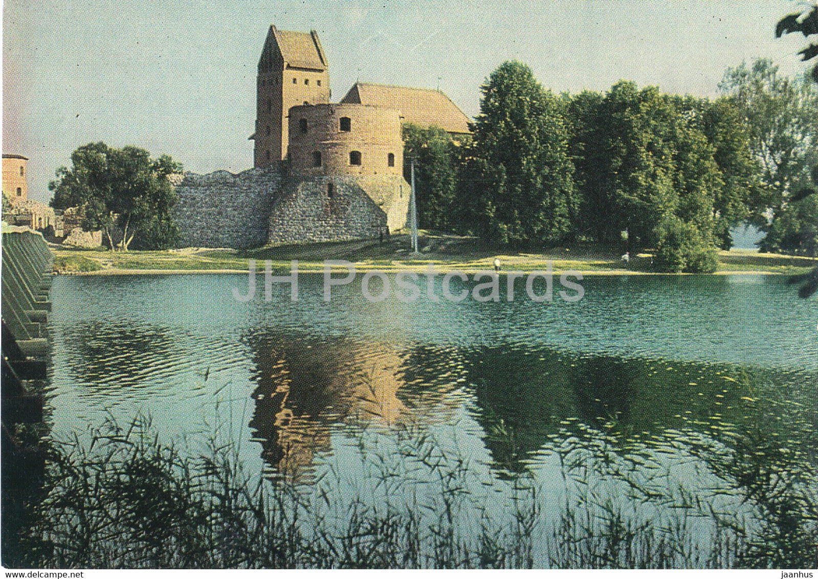 Trakai Castle - postal stationery - 1972 - Lithuania USSR - unused - JH Postcards