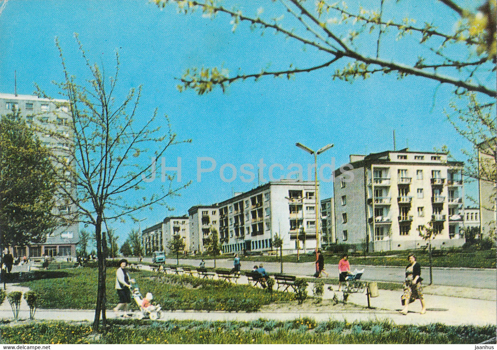 Lodz - the Wlada Bytomska housing estate - Poland - used - JH Postcards