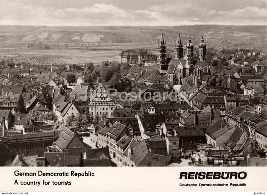 Naumburg - City view - REISEBÜRO - 1964 - DDR - Germany - unused - JH Postcards