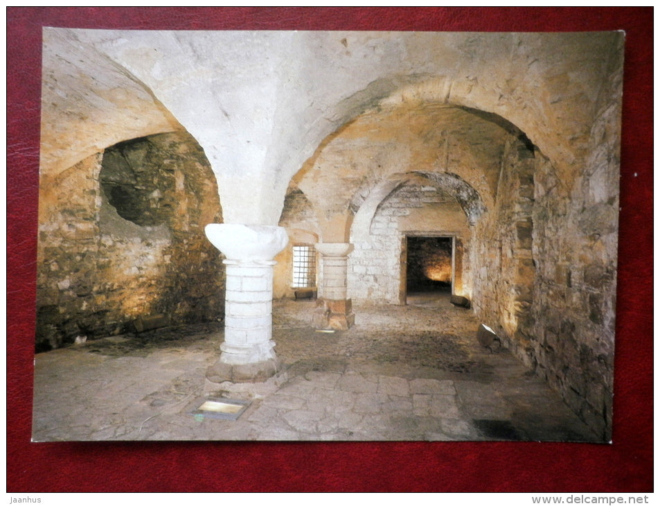 Great Hall of the Palace in Old Town - Prague - large format card - Czechoslovakia - Czech Republik - unused - JH Postcards