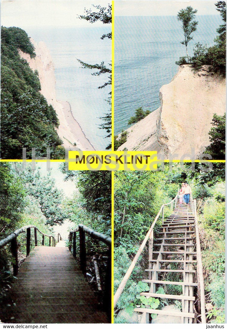 The Cliffs of Mon - 1994 - Denmark - used - JH Postcards