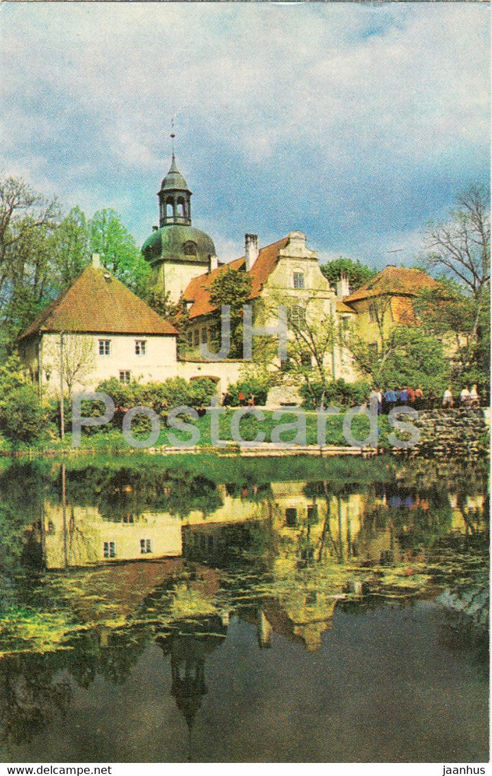 The Gauja National Park - Castle of Straupe - 1976 - Latvia USSR - unused - JH Postcards