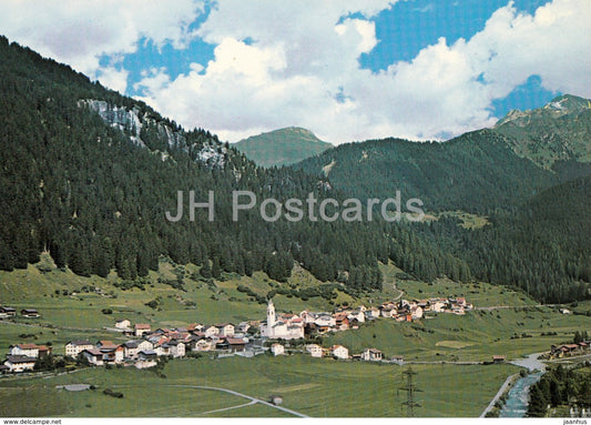 Tinizong an der Julier Route - Oberhalbstein mit Piz d'Err - Switzerland - unused - JH Postcards