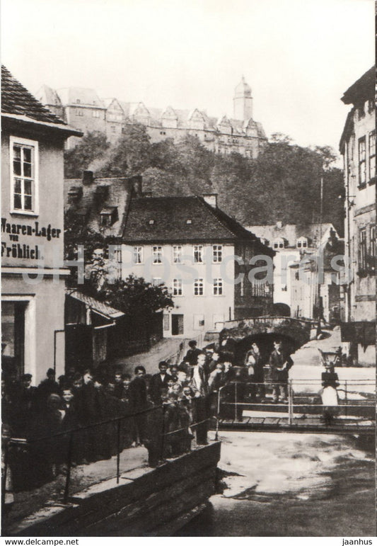 Greiz - An der Grasslitz 1889 - Historische Fotografien - DDR Germany - unused - JH Postcards