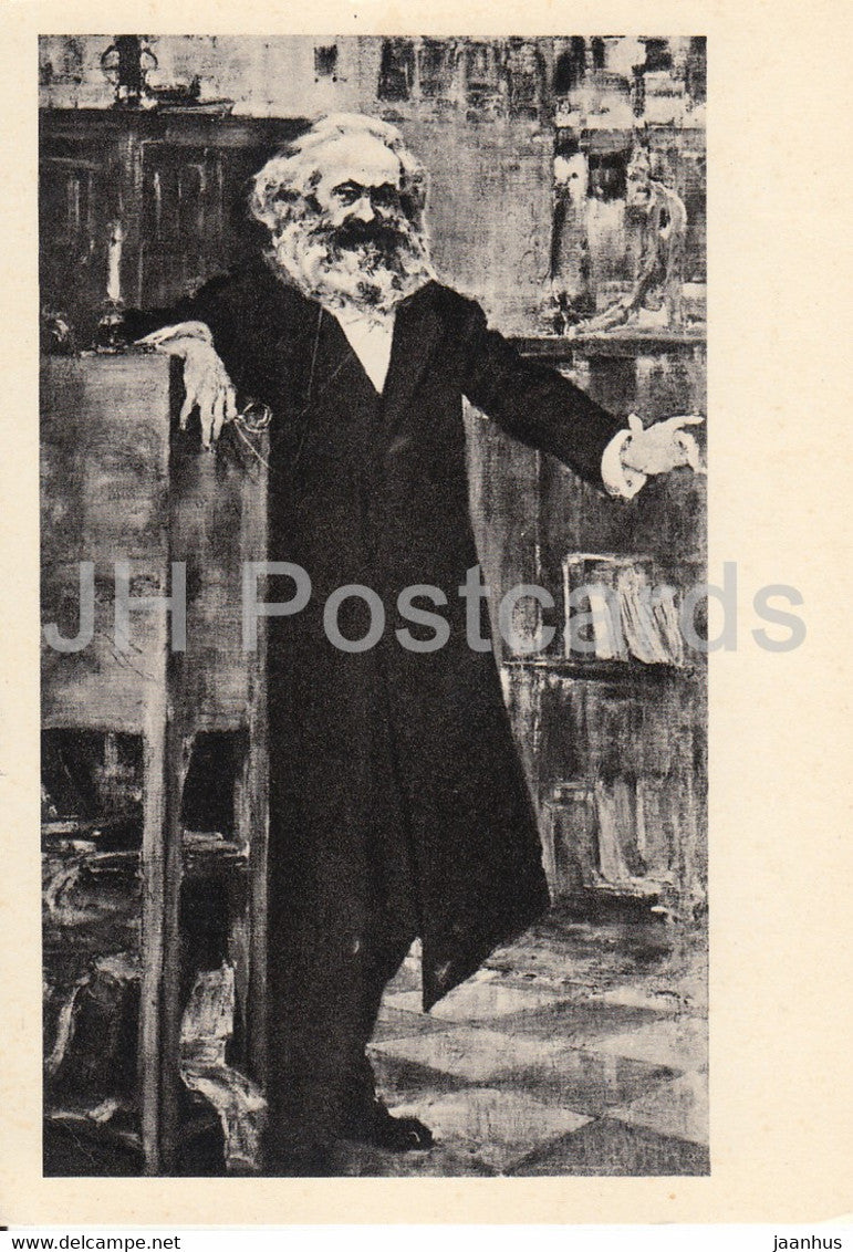 Karl Marx - 1967 - Russia USSR - unused - JH Postcards