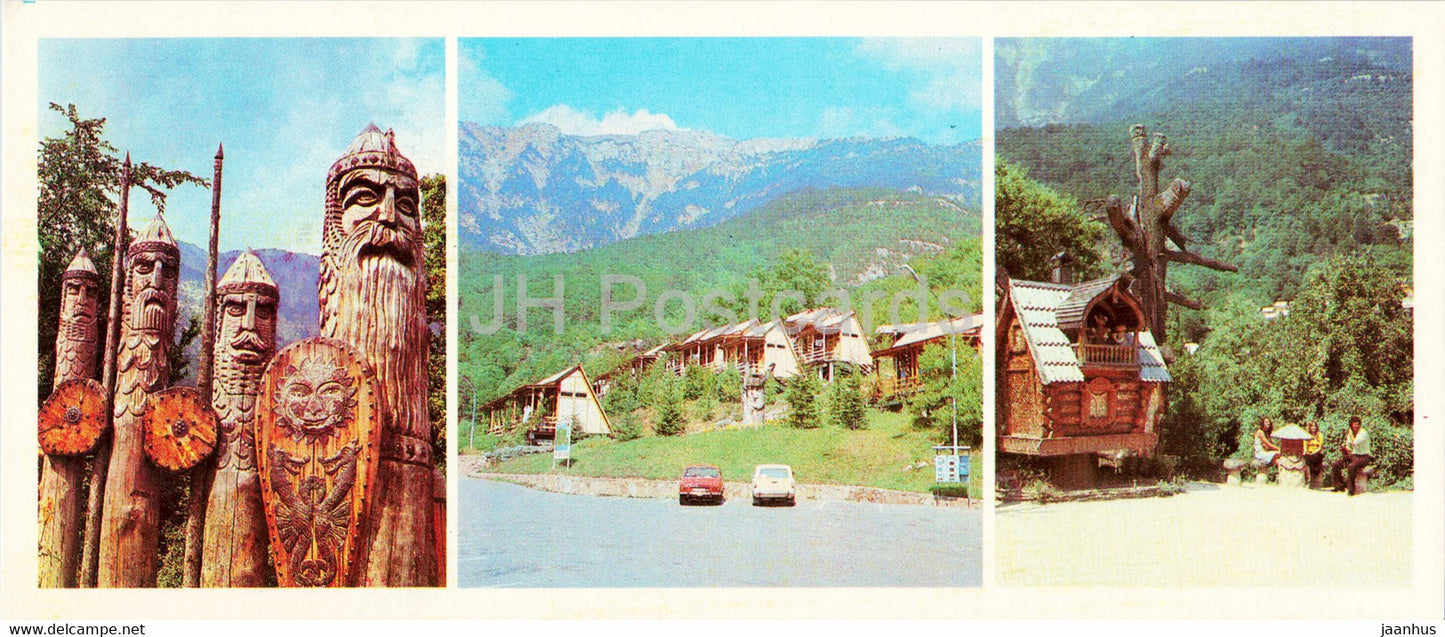 Yalta - Fairytale Glade - 1984 - Ukraine USSR - unused - JH Postcards