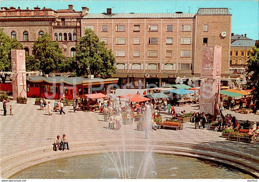 Gavle - Stortorget - 2687 - Sweden - unused - JH Postcards