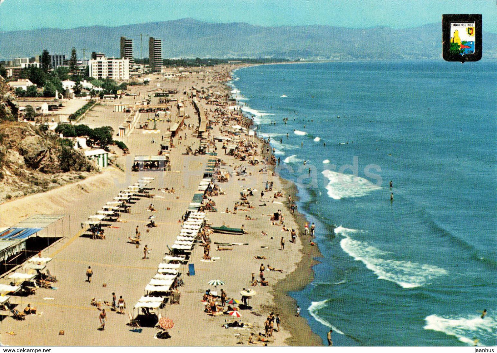 Torremolinos - Playa de la Roca - beach - 18 - Spain - unused - JH Postcards