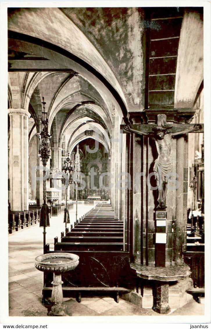 Bolzano - Interno della Chiesa parrocchiale - church - 31574 - old postcard - Italy - unused - JH Postcards